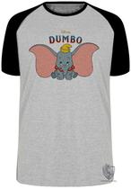 Camiseta Dumbo desenho Blusa Plus Size extra grande adulto ou infantil Camiseta Dumbo desenho Blusa Plus Size extra grande adulto ou infantil