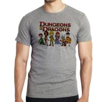 Camiseta Dungeons e Dragons caverna do dragão Blusa criança infantil juvenil adulto camisa tamanhos