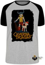 Camiseta Dungeons e Dragons caverna do dragão Hank Uni Blusa Plus Size extra grande adulto ou infantil