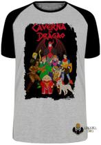 Camiseta Dungeons e Dragons caverna do dragão todos Blusa Plus Size extra grande adulto ou infantil