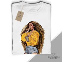 Camiseta e Baby look Beyonce MALHA COM Camiseta e Baby look Beyonce MALHA COM