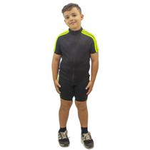 Camiseta e Bermuda Para Ciclismo Infantil (Conjunto) Camiseta e Bermuda Para Ciclismo Infantil (Conjunto)
