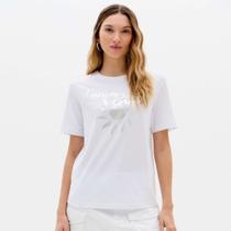 Camiseta Easy Lança Perfume Aplicação Ve26 Branco Feminino Camiseta Easy Lança Perfume Aplicação Ve26 Branco Feminino