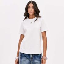Camiseta Easy Lança Perfume Babylook Pr26 Off White Feminino Camiseta Easy Lança Perfume Babylook Pr26 Off White Feminino