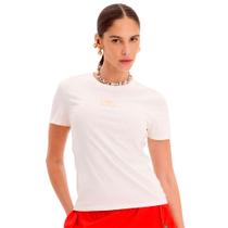 Camiseta Easy Lança Perfume Babylook Ve25 Off White Feminino