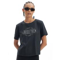 Camiseta Easy Lança Perfume Estampada IN23 Preto Feminino