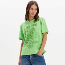 Camiseta Easy Lança Perfume Estampada Ou25 Verde Feminino Camiseta Easy Lança Perfume Estampada Ou25 Verde Feminino