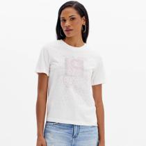 Camiseta Easy Lança Perfume Termo Ou25 Off White Feminino