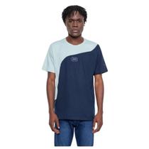 Camiseta Ecko Especial Corte Moderno Azul com Logo Bordado