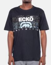 Camiseta Ecko Estampada Preta - Ecko Unltd