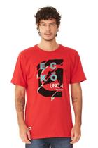 Camiseta Ecko Estampada Vermelha