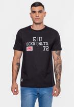 Camiseta Ecko Masculina Especial Preta