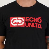 Camiseta Ecko Masculina Kass Preta Camiseta Ecko Masculina Kass Preta