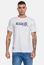 Camiseta Ecko Masculina Tilt Off White