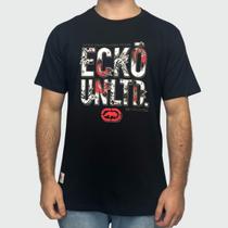 Camiseta Ecko Old Roses Preto - ECKO UNLTD