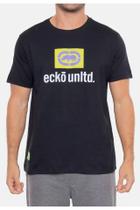 Camiseta Ecko Unltd Masculina Colorfull Preta