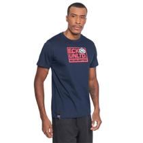 Camiseta Ecko Unltdo Azul Marinho Masculina Edição