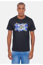 Camiseta Ecko Untd Masculina Preto Ray