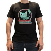 Camiseta ecológica "adote um pet" - Bora Ter Consciência