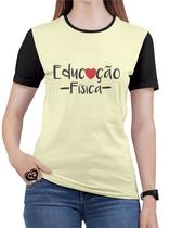 Camiseta Educação Física PLUS SIZE Professor Feminina Blusa - Alemark