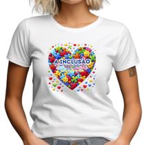Camiseta Educação Infantil Blusa Inclusão Escola Autismo