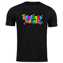 Camiseta educação infantil inclusão social presente algodão - Mago das Camisas