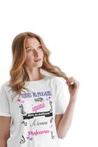 Camiseta Educação Infantil Pedagogia Camisa Nova Dia Dos Professores Branca Camiseta Educação Infantil Pedagogia Camisa Nova Dia Dos Professores Branca