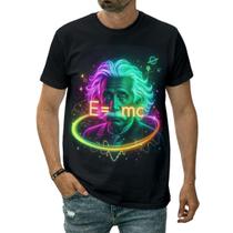 Camiseta Einstein Ciência Relatividade Física Conhecimento Camiseta Einstein Ciência Relatividade Física Conhecimento