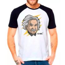 Camiseta Einstein Físico Humor Lançamento 06