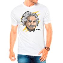Camiseta Einstein Físico Humor Lançamento 06