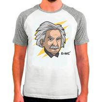Camiseta Einstein Físico Humor Lançamento 06
