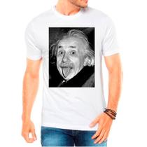 Camiseta Einstein Físico Humor Lançamento 08
