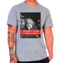 Camiseta Einstein Físico Humor Lançamento 11