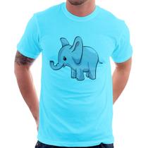 Camiseta Elefante Bebê - Foca na Moda