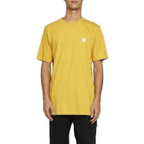 Camiseta Element Basic Crew Color WT24 Masculina Amarelo Camiseta Element Basic Crew Color WT24 Masculina Amarelo