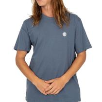 Camiseta Element Basic Crew SM26 Masculina Azul Camiseta Element Basic Crew SM26 Masculina Azul