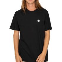 Camiseta Element Basic Crew SM26 Masculina Preto Camiseta Element Basic Crew SM26 Masculina Preto