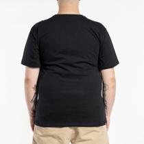 Camiseta element blazin chest plus size - preta ( tamanho big )