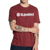 Camiseta Element Blazin Color SM25 Masculina Vinho