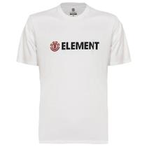 Camiseta Element Blazin Plus Size WT25 Masculina Branco Camiseta Element Blazin Plus Size WT25 Masculina Branco