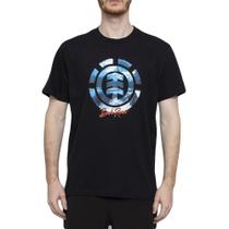 Camiseta Element Landscape Filter 1.0 SM23 Masculina Preto Camiseta Element Landscape Filter 1.0 SM23 Masculina Preto