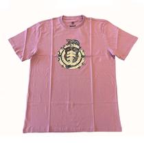 Camiseta Element M/C Snake Rosa