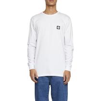 Camiseta Element Manga Longa Classic Worldwide WT24 Branco Camiseta Element Manga Longa Classic Worldwide WT24 Branco