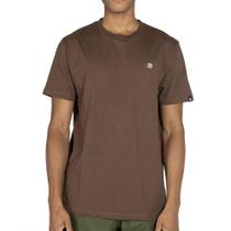 Camiseta Element Mini Emb WT25 Masculina Marrom Escuro