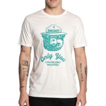 Camiseta Element Prevent Center SM25 Masculina Off White Camiseta Element Prevent Center SM25 Masculina Off White