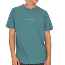 Camiseta Element Simple Logo SM26 Masculina Petróleo Camiseta Element Simple Logo SM26 Masculina Petróleo