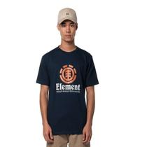 Camiseta Element Vertical Color Masculino - Marinho