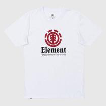 Camiseta Element Vertical Perennial Masculina Branco Camiseta Element Vertical Perennial Masculina Branco