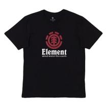 Camiseta Element Vertical Plus Size WT25 Masculina Preto