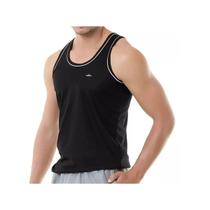 Camiseta Elite Regata Masculina Quality 25441 Preto/Branco